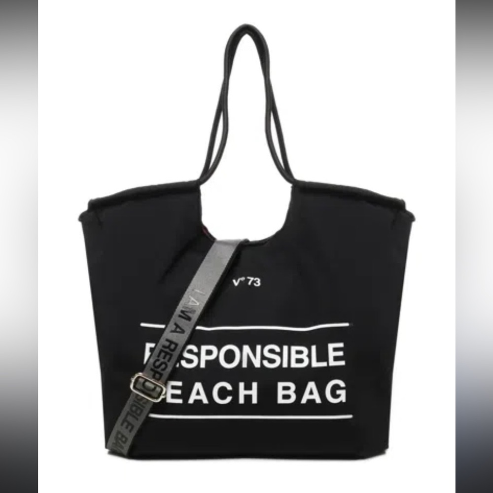 V73 BEACH BAG BLACK - Picture 3 of 10